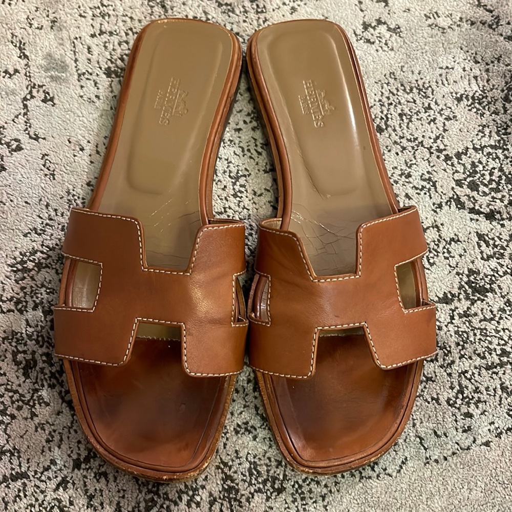 Hermes Oran Sandals